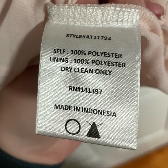 ASTR the label light pink pleated long sleeve top - Picture 7 of 8